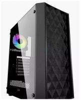 Корпус Powercase Diamond Mesh LED ATX Tempered Glass (CMDM-L1) Black