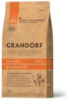 Grandorf Dog Lamb&Rice Junior корм для собак юниоров с 4 мес, беременных сук, ягненок с рисом, 10 кг