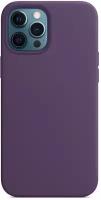 Adamant Силиконовый чехол Adamant Silicone Case with MagSafe для iPhone 12 Pro Max фиолетовый