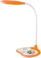 Лампа детская светодиодная ЭРА NLED-433-6W-OR, 6 Вт, цвет арматуры: оранжевый, цвет плафона/абажура: оранжевый