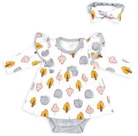 Боди-платье для малышей, Dream Royal, Лес, размер 80