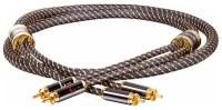 Кабель аудио 2xRCA - 2xRCA DYNAVOX Black Line Stereo Cable (207480) 1.0m