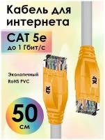 Патч-корд UTP LAN компьютерный кабель для подключения интернета cat 5e RJ45 1Гбит/c