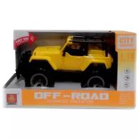 Внедорожник WenYi Wrangler (WY390) 1:16, 27 см, желтый