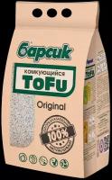 Комкующийся наполнитель Барсик TOFU Original, 4.5л, 1 шт