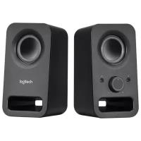 Компьютерная акустика 2.0 Logitech Z150 980-000814 3 Вт, 150-20000 Гц, черные