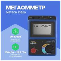 Мегаомметр мегеон 13200