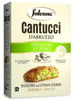 Печенье FALCONE Cantucci d'Abruzzo с фисташками и лимонной цедрой, 180 г