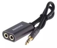 Разветвитель Remax 3.5 AUX x2 mini jack 3.5 mm (RL-20S)