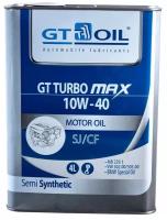 GT OIL 8809059408636 Масло GT Turbo Max SAE 10W-40 API SJ/CF 4 л