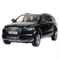 Внедорожник Rastar Audi Q7 27400, 1:14, 36.3 см, черный