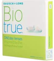 Контактные линзы Bausch & Lomb Biotrue ONEday, 90 шт., R 8,6, D -3,75