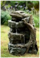 Декоративный фонтан Каменный фьорд (с подсветкой)
