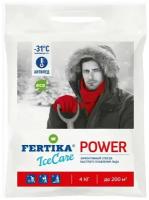 Противогололёдное средство Фертика (Fertika) Ice Care Power, 4 кг