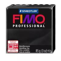 Полимерная глина FIMO Professional запекаемая 85 г черный (8004-9) черный 85 г