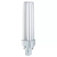 Лампа люминесцентная OSRAM Dulux D 830, G24d-2, T11, 18Вт, 3000 К