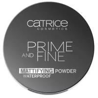 CATRICE пудра компактная матирующая влагостойкая Prime And Fine Mattifying Powder