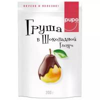 Груша Pupo, темный шоколад