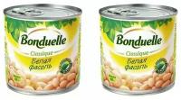 Bonduelle Овощные консервы Фасоль белая, 400 г, 2 шт