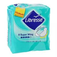 Libresse прокладки Invisible Super Wing, 5 капель