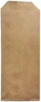 Пакет бумажный крафт коричневый для палочек и столовых приборов 220х80 мм, 500 шт