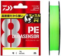 Шнур плетёный Daiwa UVF Dura Sensor X8 +Si2 #1.2 (300м, 9.6кг, 0.185мм) #lime green