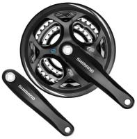 Система Shimano Altus M311 170мм Квадрат 48/38/28T защита черная