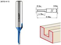 Фреза пазовая прямая ЗУБР 4x13 мм