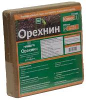 Кокосовый субстрат для растений Орехнин ГеоПластБорд, 25 литров