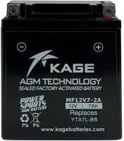 KAGE Аккумулятор YTX7L-BS