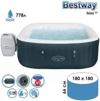 SPA - бассейн 60015 BESTWAY 180,5х180,5 см