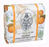 LA FLORENTINA Orange & Wild Fennel Мыло для тела Апельсин и Дикий фенхель, 106 г