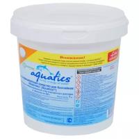 AQUATICS / Медленный стабилизированный хлор 3 в 1 (хлор,альгицид,коагулянт) в таблетках по 200 г. 1кг