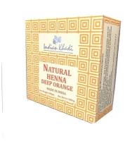 Натуральная хна темно-оранжевый Deep Orange Indian Khadi 100 г