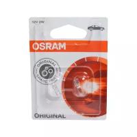 Комплект ламп накаливания блистер 2шт W2W 12V 2W W2X4.6D, 272202B OSRAM 2722-02B