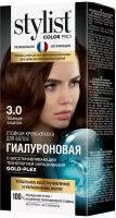 Stylist Color Pro гиалуроновая, 3.0 каштановый, 115 мл