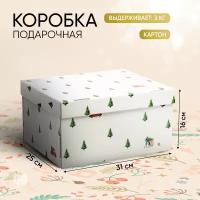 Складная коробка подарочная «Новый год», 31 х 26 х 16 см