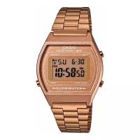 Наручные часы CASIO Vintage B640WC-5A, розовый, золотой