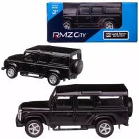 Машинка металлическая Uni-Fortune RMZ City 1:64 Land Rover Defender, Цвет Чёрный 344010-BLK