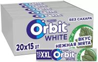 Orbit Белоснежная нежная мята 20.4г (20шт)