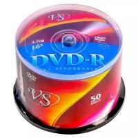 Диски VS DVD-R Cake Box (50 шт.) 4.7Gb 16x (VSDVDRCB5001)