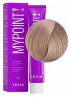 Tefia Mypoint гель-краска для волос Tone On Tone, 9.87 очень светлый блондин коричнево-фиолетовый, 60 мл