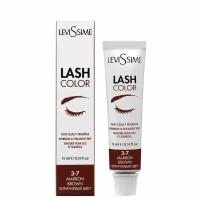 Крем-краситель LASH COLOR для окрашивания бровей и ресниц LEVISSIME № 3-7 коричневый 15 мл