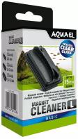 Магнитный стеклоочиститель AQUAEL MAGNET CLEANER L для аквариума со стеклом 10 - 15 мм