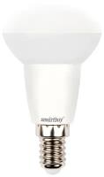 Светодиодная LED лампа Smartbuy R50 E14 6W (Вт) 4000K 500lm матовая пластик 50x85 220V SBL-R50-06-40K-E14-A