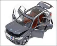 Машина BMW X5 1:24 со светом и звуком 21 см серая