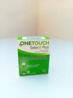 OneTouch тест-полоски Seleсt Plus, 50 шт