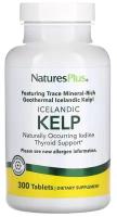NaturesPlus, Натурес Плюс, Kelp, исландские бурые водоросли, 300 таблеток
