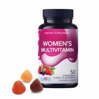 LIVS Витамины для женщин, волос кожи ногтей иммунитета, повышения энергии, жевательные мармеладные 50 пастилок