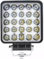 Фара светодиодная 25 LED (направленный свет) 75W, квадратная, 12/24В